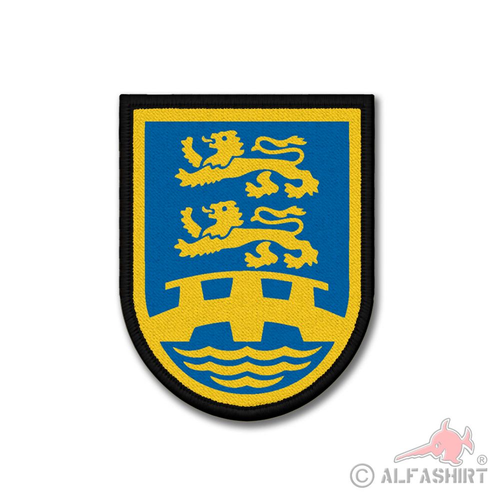 Patch Norschleswig Löwen Wappen Abzeichen Heimat Schleswig Holstein Nord #38288