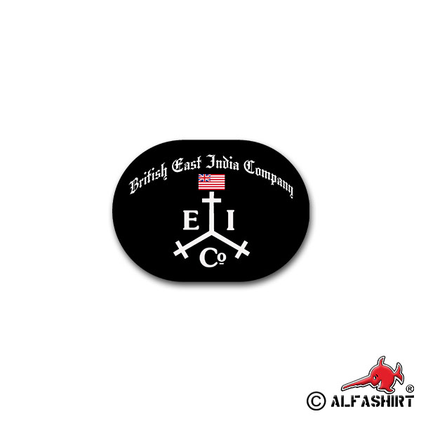 Sticker British East India Company British East Indies 10x7cm A2462