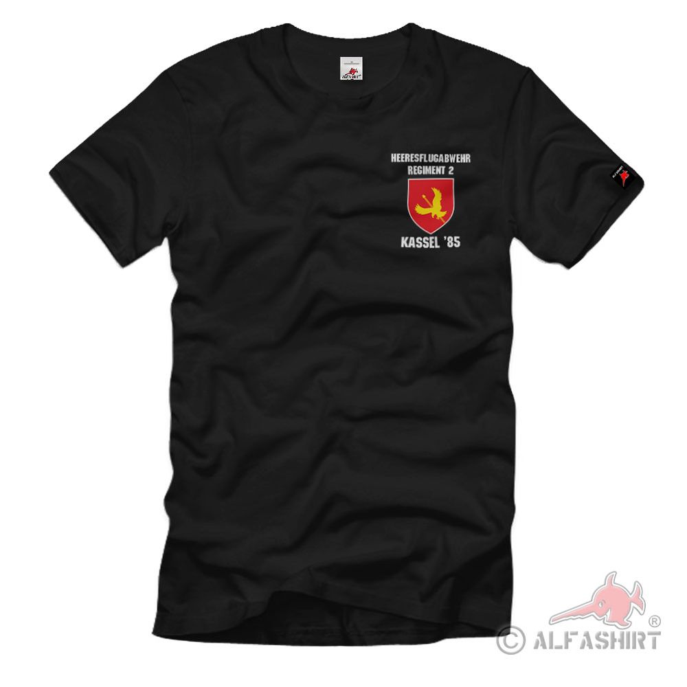 Heeresflugabwehr Regiment 2 Kassel 85 FlaRgt 2  Flugabwehr T-Shirt #35534