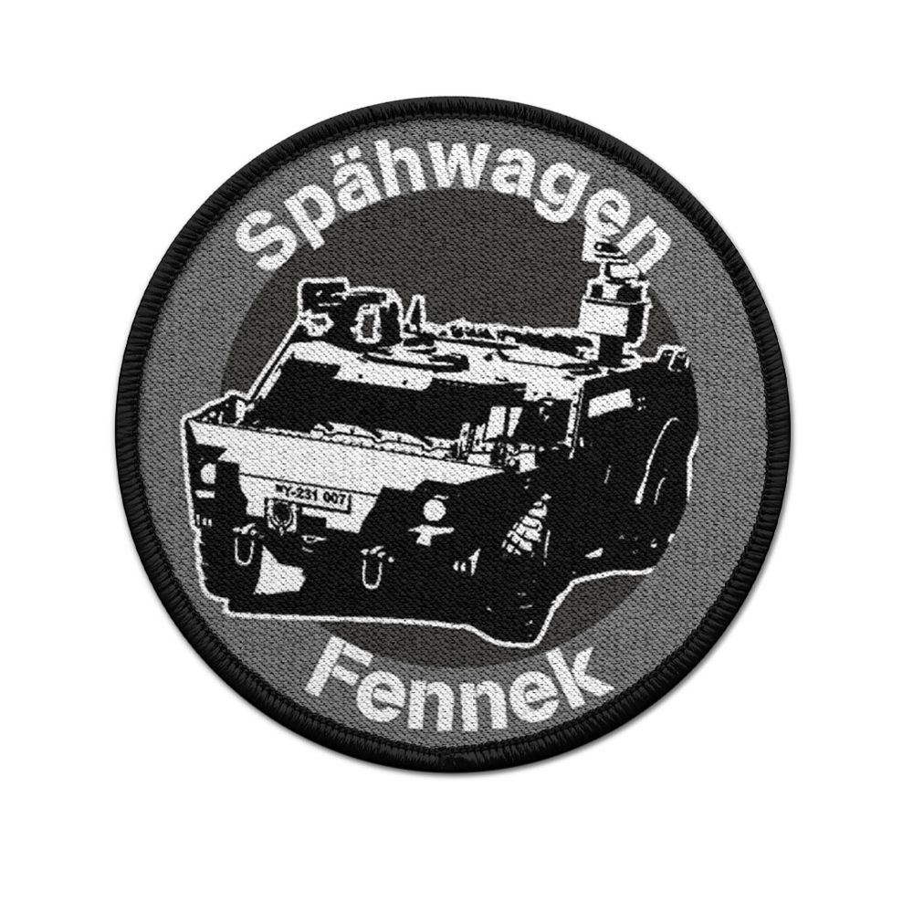 Patch  Flausch Spähwagen Fennek Bundeswehr Rad Panzerspähwagen #22507