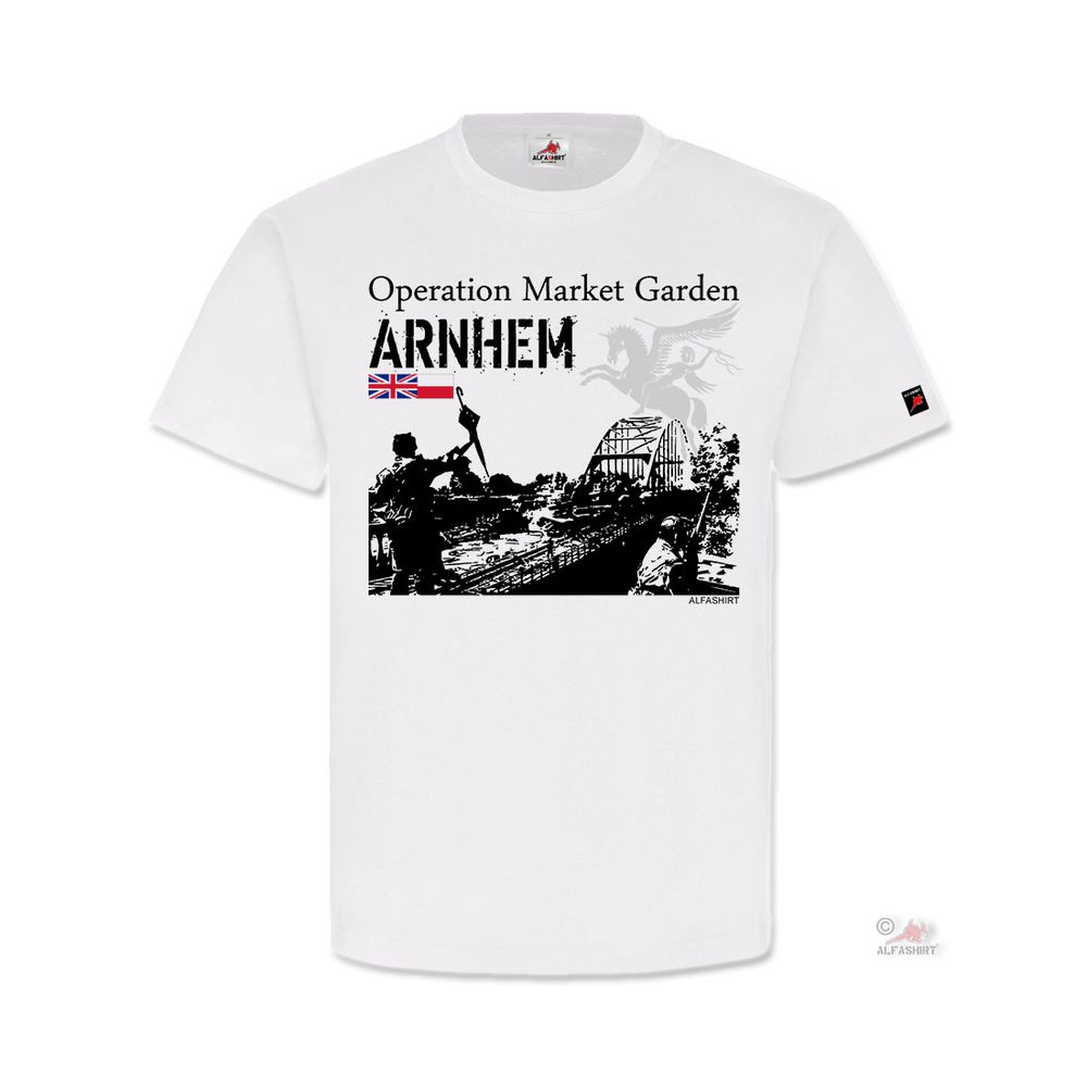Operation Market Garden - Arnhem Bridge Battle England Poland T-Shirt # 32258