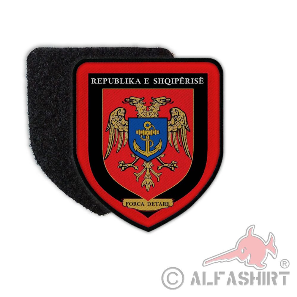 Patch Albania Navy Forcat Detare Shqiptare Navy badge coat of arms # 34081