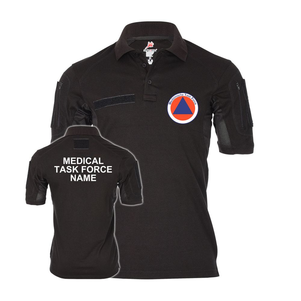 Tactical Poloshirt personalisierbar Medical Task Force Medizin KATS #47283