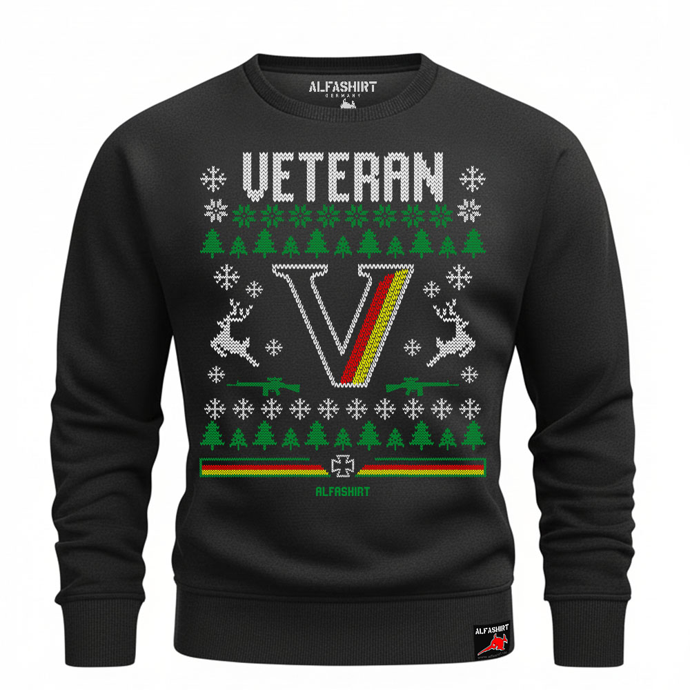 X-MAS Veteran Deployment German Armed Forces Christmas Ugly Sweater #47997