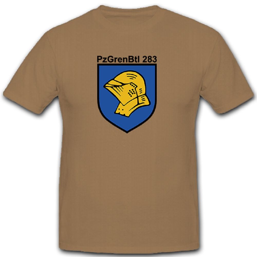PzGrenBtl 283 Panzer Grenadier Grenadiere Bataillon Bundeswehr - T Shirt #10107