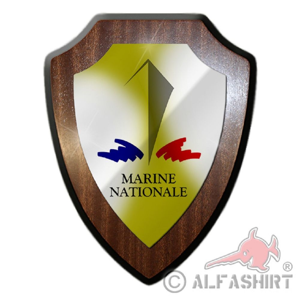 Marine National French Navy Armed Forces blazon # 19896