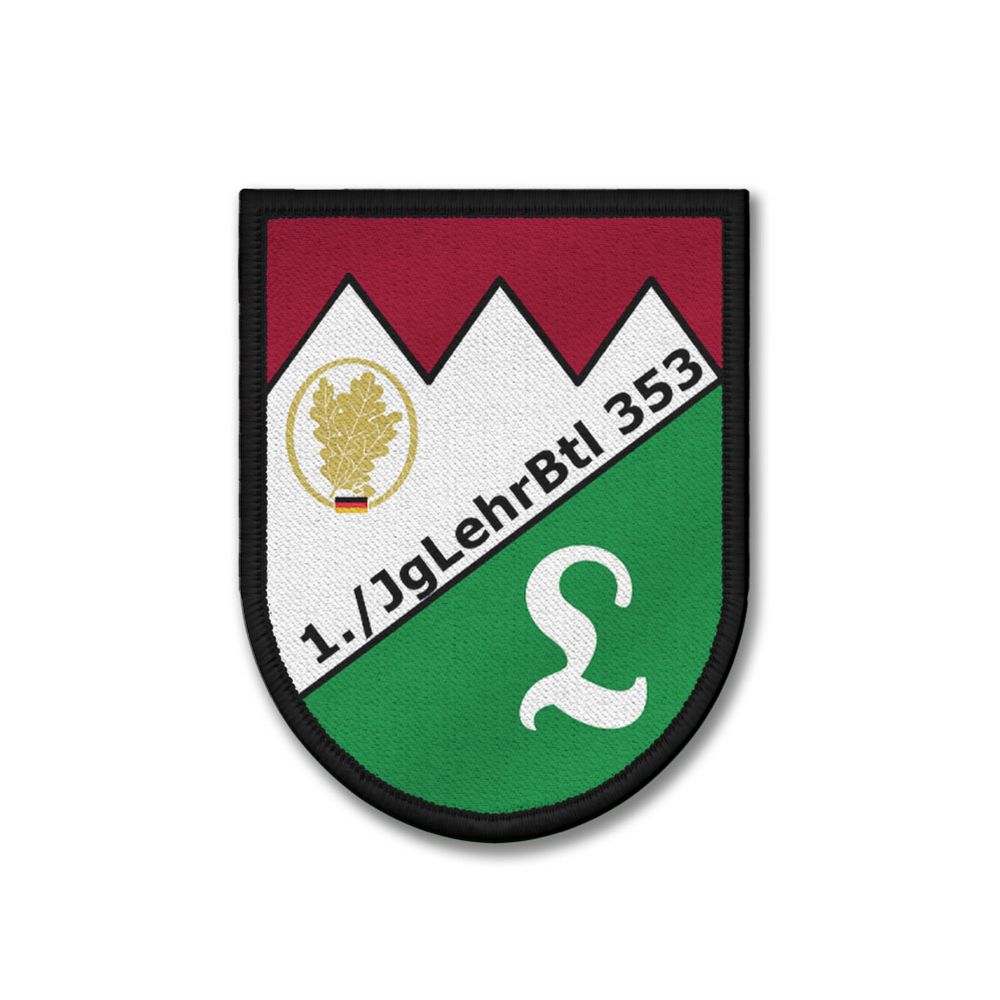 Patch 1. Kompanie JgLehrBtl Jägerlehrbataillon 353 Hammelburg Eichenlaub. #46778