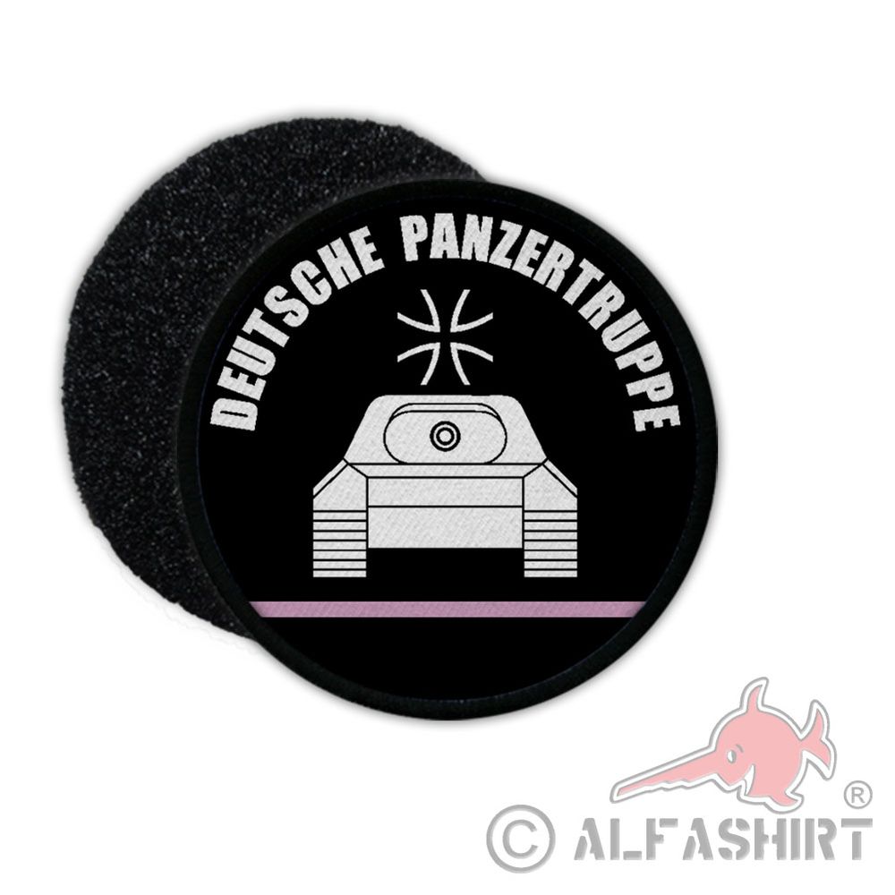 Patch Panzertruppe BW Panzer PzBtl Leopard Munster Abzeichen #25671