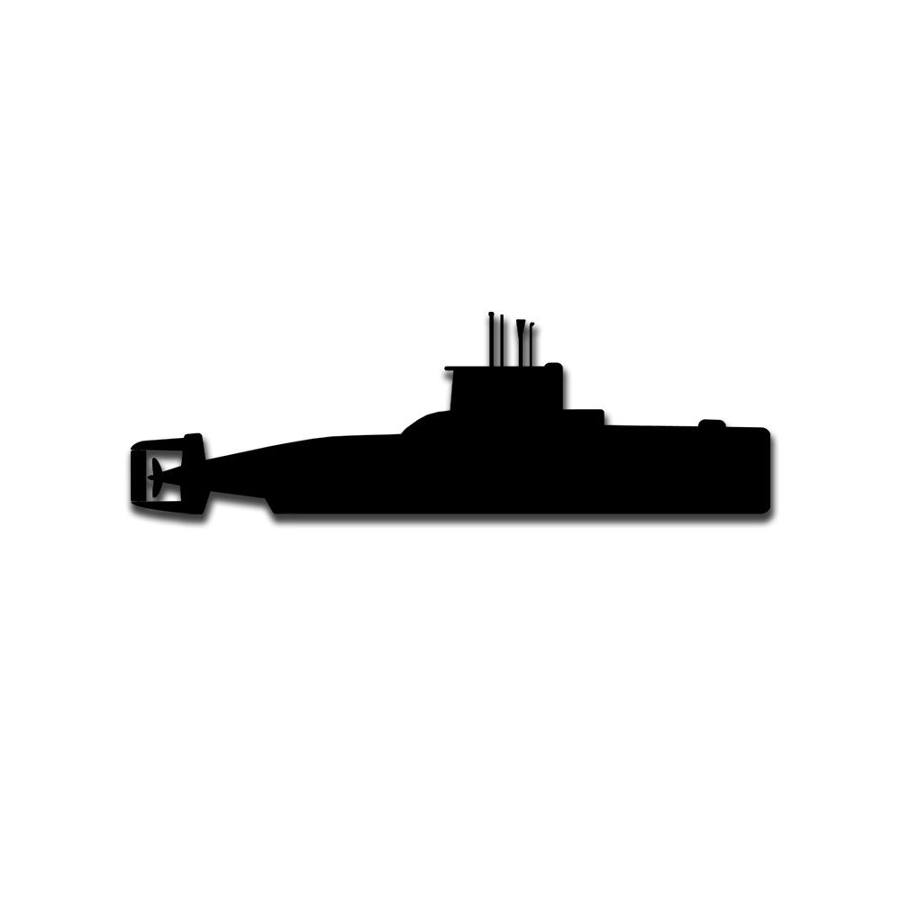 Wall decal submarine class 205 German Navy Navy submarine S190 decoration 120x38cm # A5902