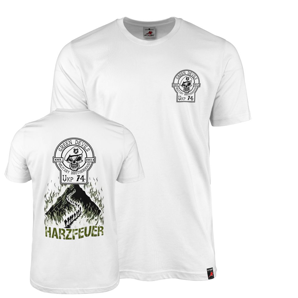 T-Shirt Green Devils UKP 74 Harzfeuer 2026 #K04071