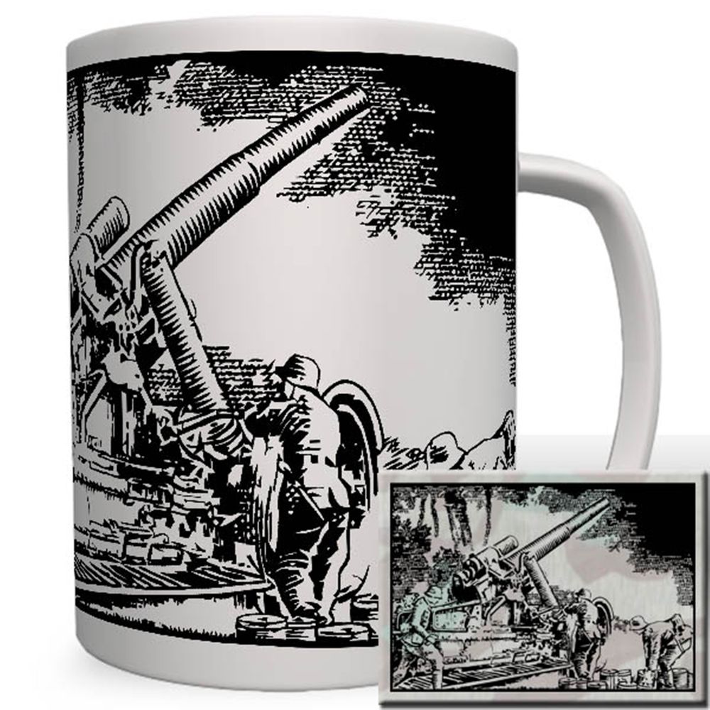 Dora Gerät Geschütz Bahn Schienen Militär Heer 80-Cm-Kanone - Tasse #16731
