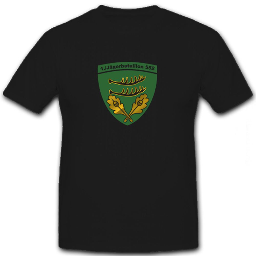 1tes Jägerbataillon 552- T Shirt #5717