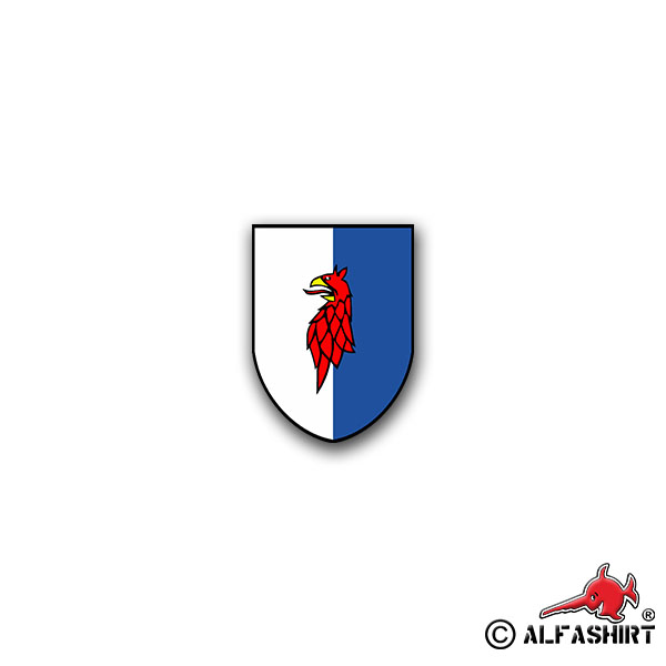 Sticker PzBtl 414 Panzer Leo Leopard Battalion Unit 5x7cm A834