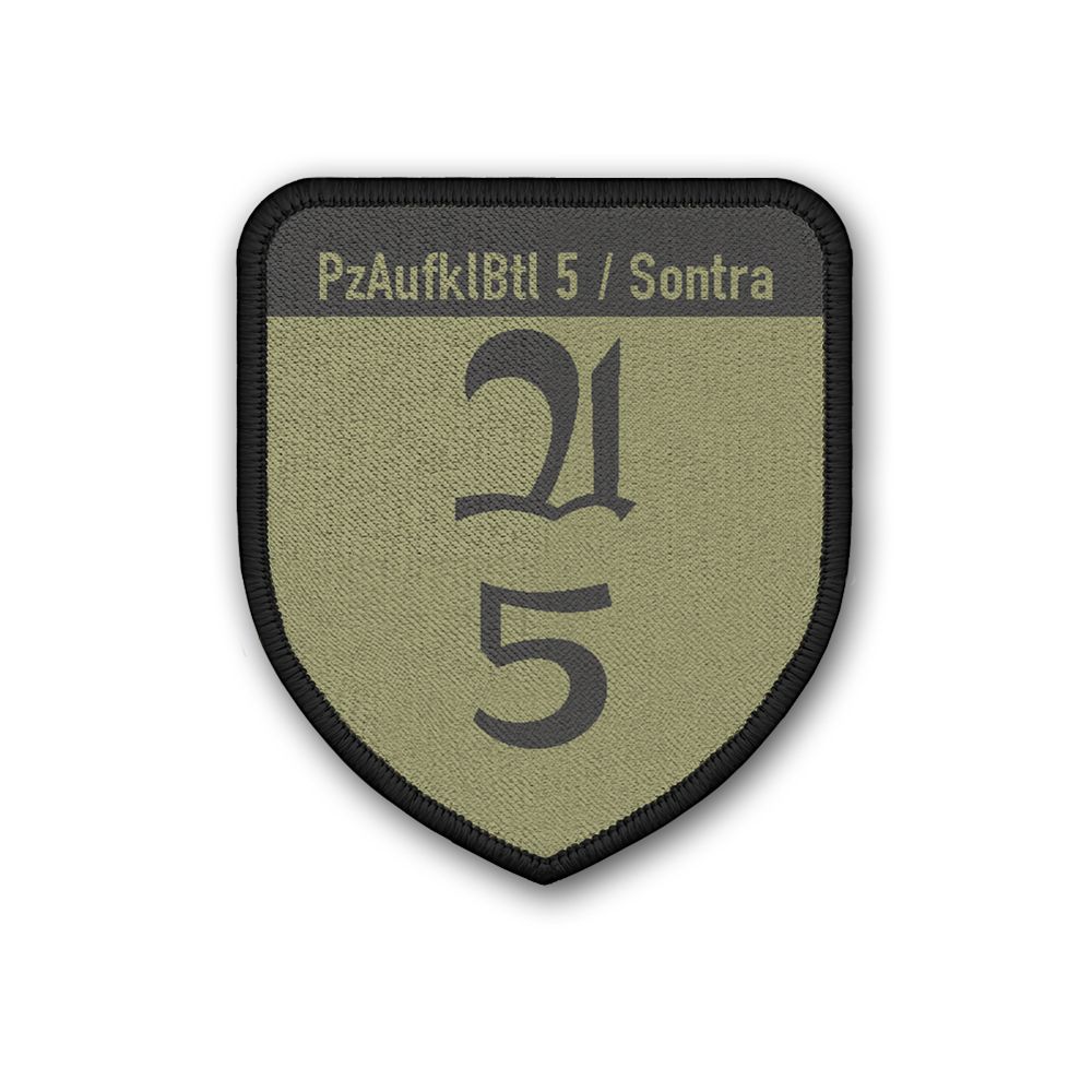 Patch PzAufklBtl 5 Sontra Panzer-Aufklär-Bataillon Kompanie Bundeswehr#21629