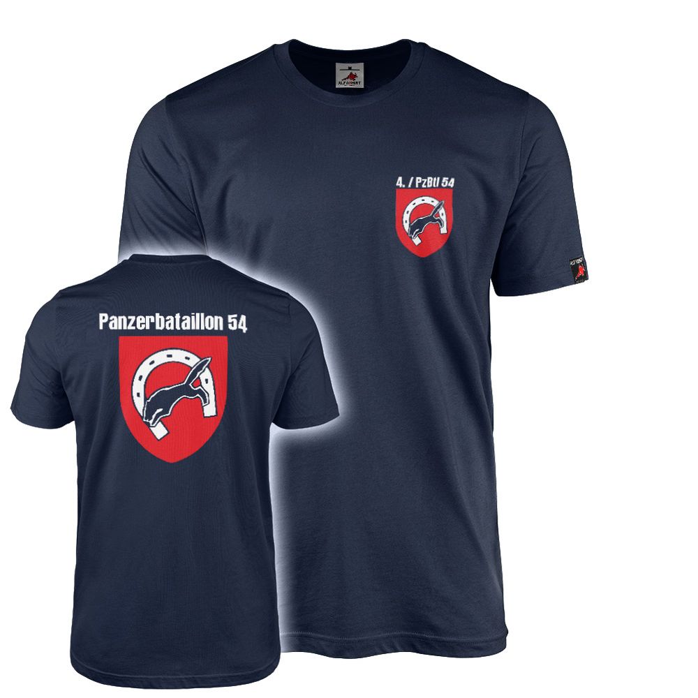 T-Shirt 4. Kompanie PzBtl 54 Panzer Bataillon Wolfhagen #47678