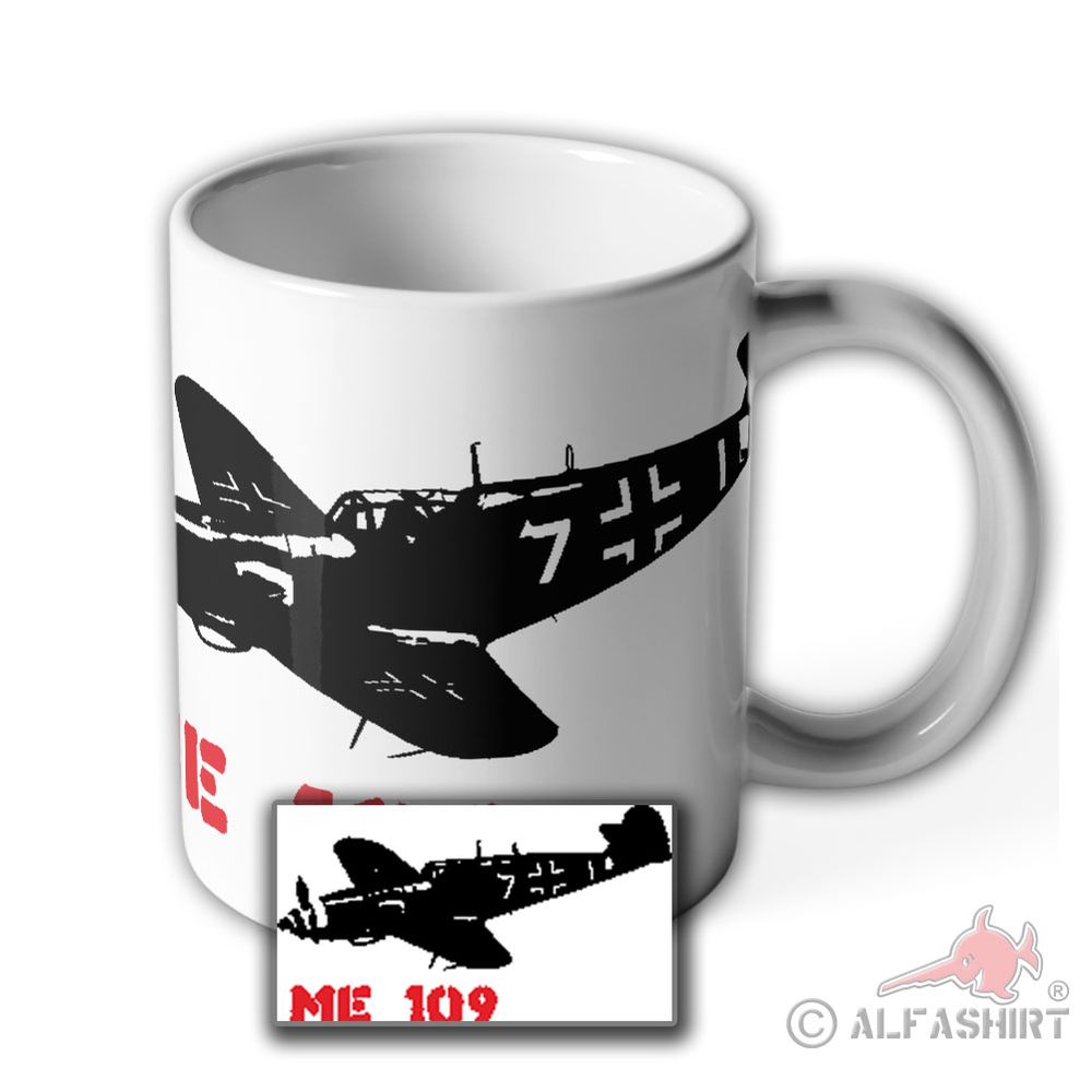 Me 109 Flugzeug Deutschland Luftwaffe Wk Messerschmitt Tasse #16697