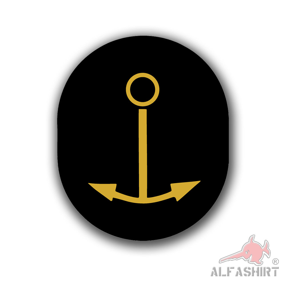 Sticker NVA service career badge 18x15cm deckhand cabin boy #A6343
