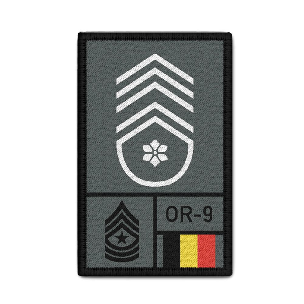 Rank Patch Adjudant-chief Armée belge Belgian leger Army Belgium #44231