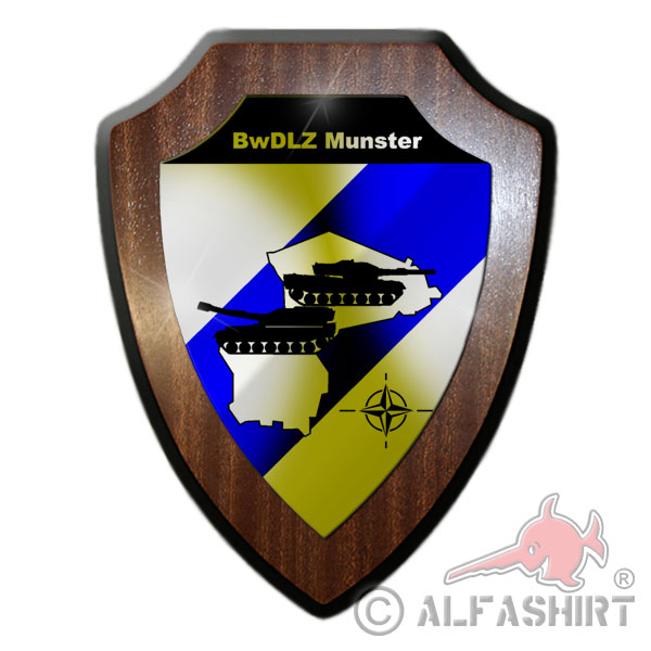 Wappenschild - BwDLZ Munster Bundeswehr Bund Bw Zentrum #10052
