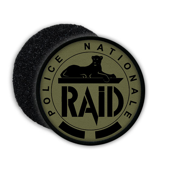 Patch - RAID Camouflage France National Police Special Unit #21352