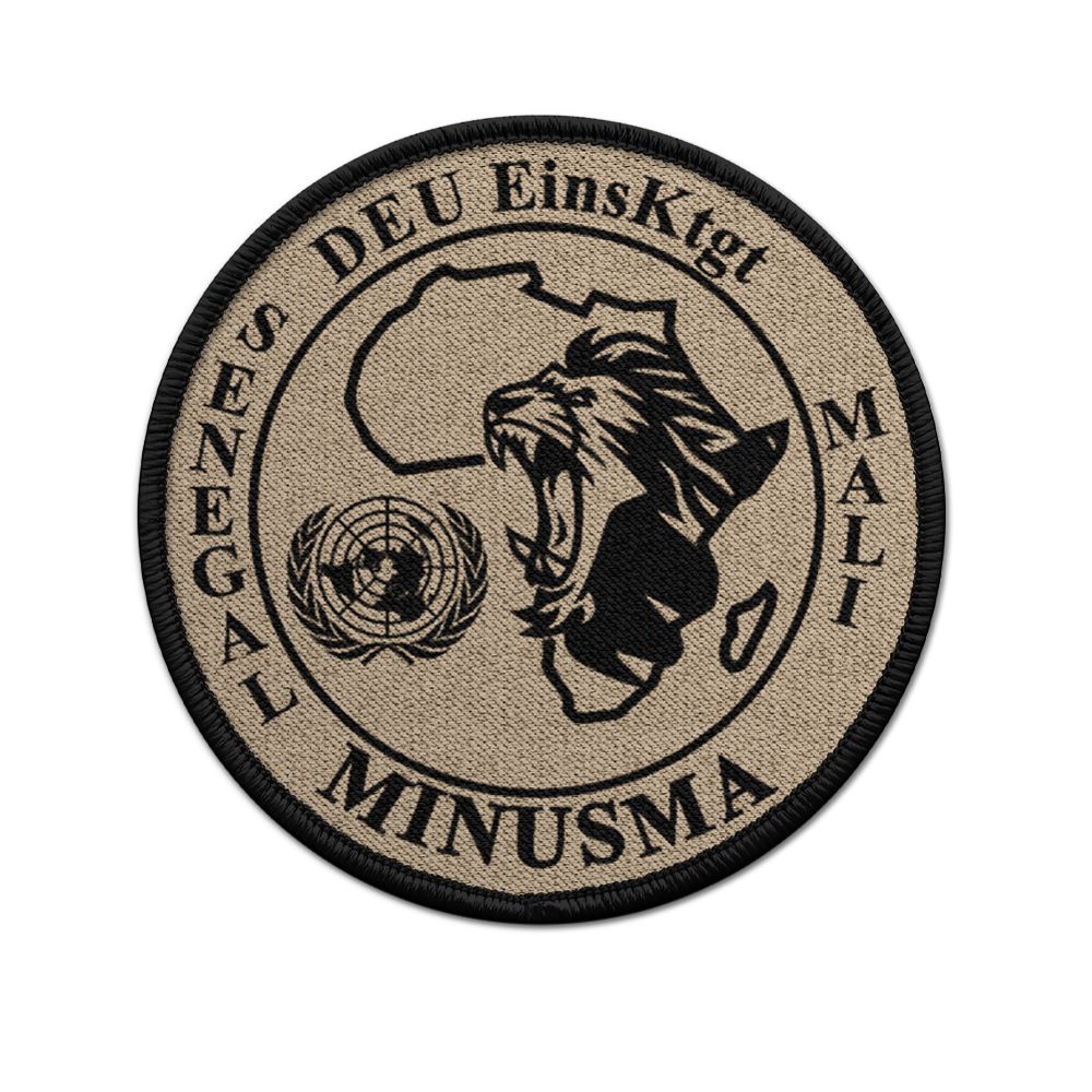 Patch MINUSMA BW Mali DEU EinsKtgt Auslands Einsatz Aufnäher  #27384