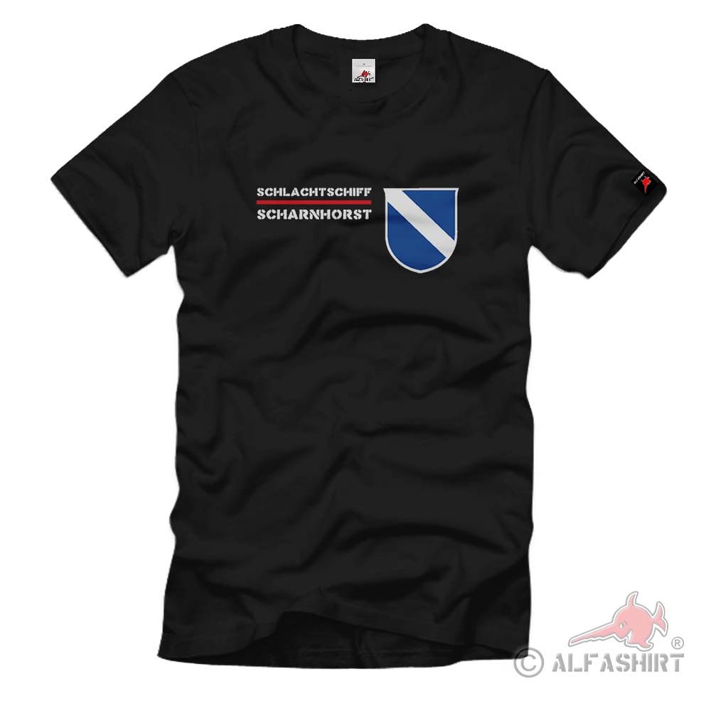 Schlachtschiff Scharnhorst Gerhard Preußen Schlachtschiff General T-Shirt #416