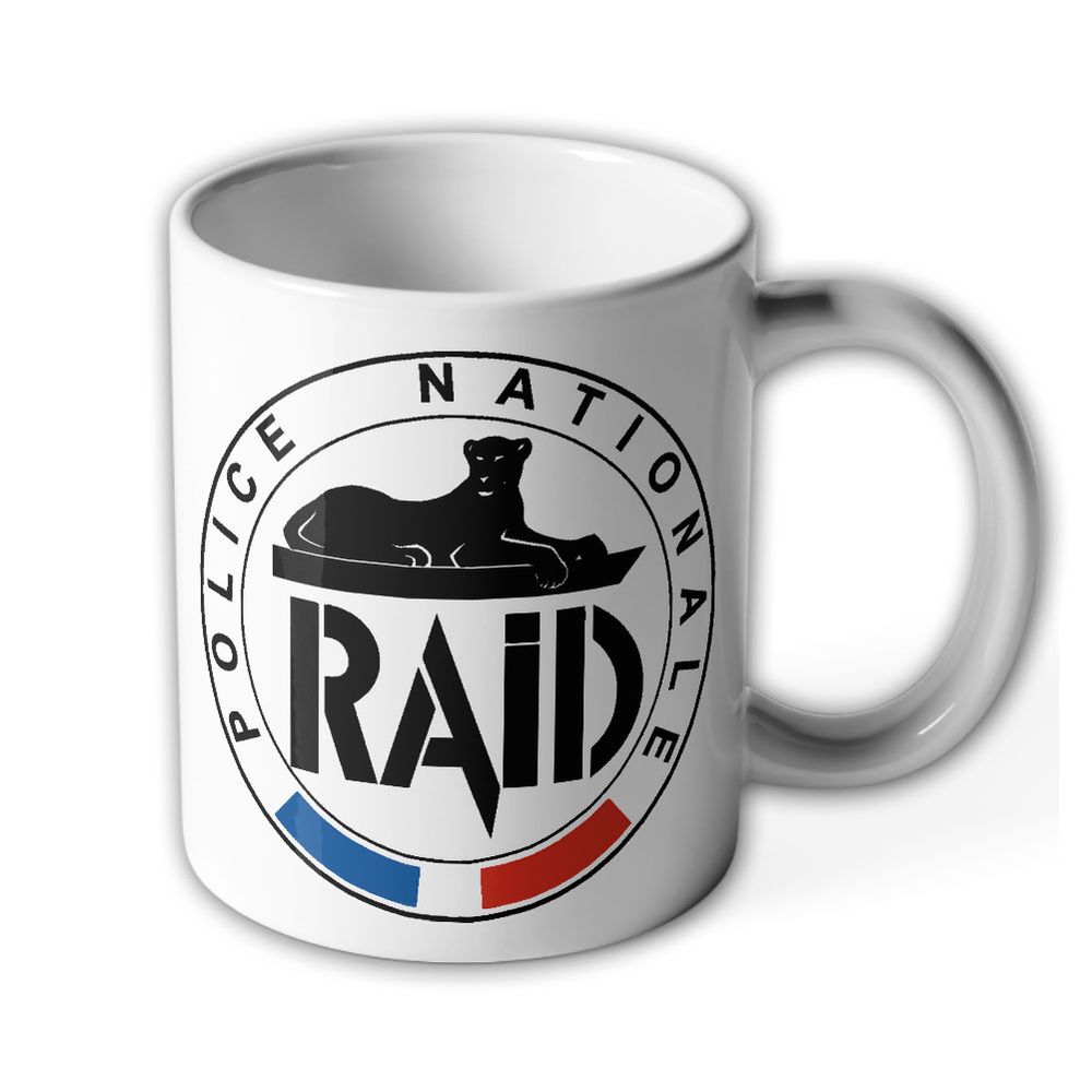Tasse RAID Police nationale Recherche Assistance Intervention Dissausion#21350