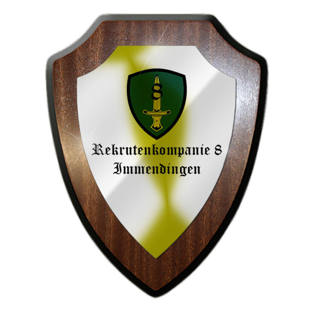 Wappenschild Recruitment Company 8 Immendingen Germany Bundeswehr # 27906