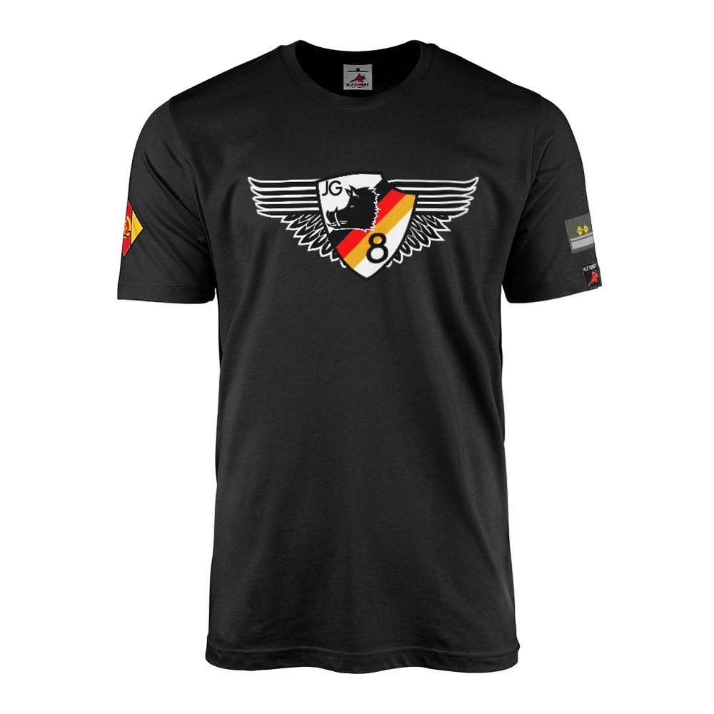 T-Shirt Fighter Aviation Squadron JG-8 Association NVA Air Force 1 #43897