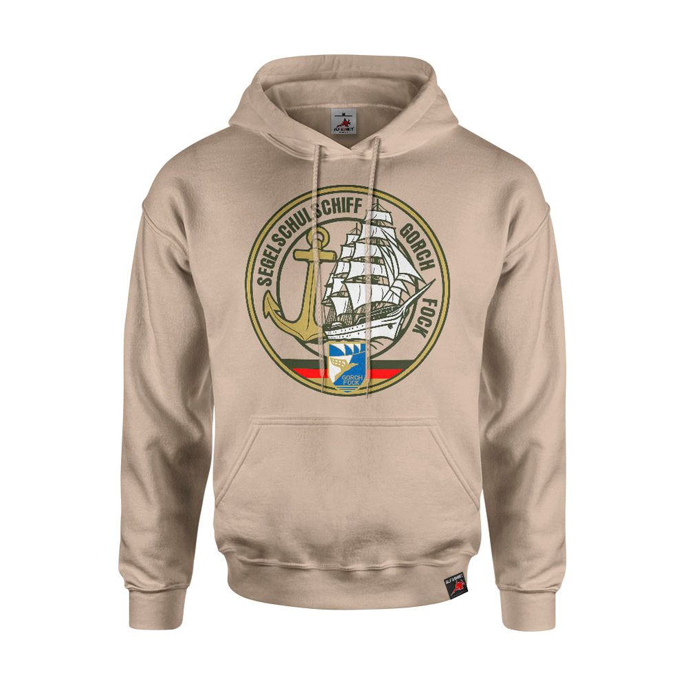 Hoodie sailing training ship Gorch Fock sailing ship Navy Bundeswehr sweater #46356