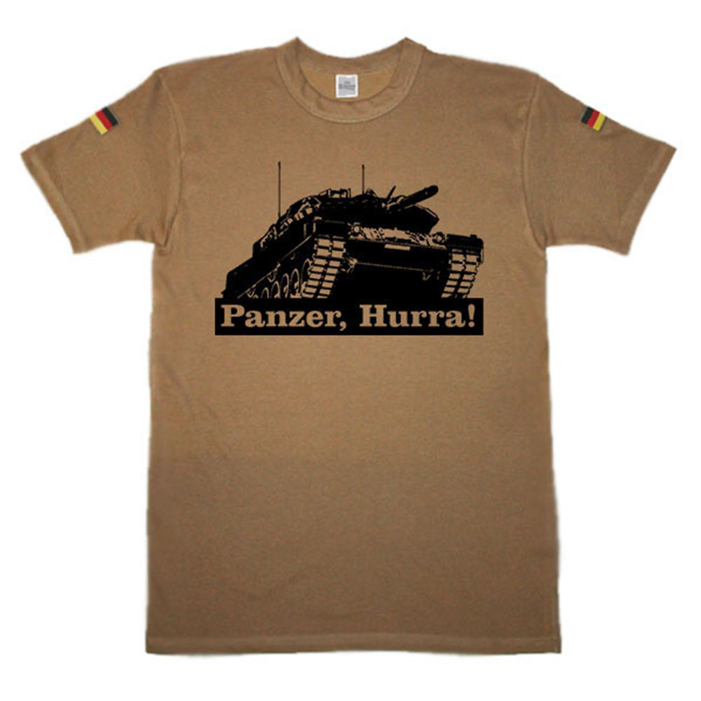 BW Tropen Panzer Hurra Tank Panzerkampfwagen original Tropenshirt #14657