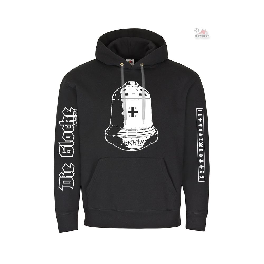 Hoodie UFO German Bell The bell Kecksburg flying disc Haunebu pullover # 32320