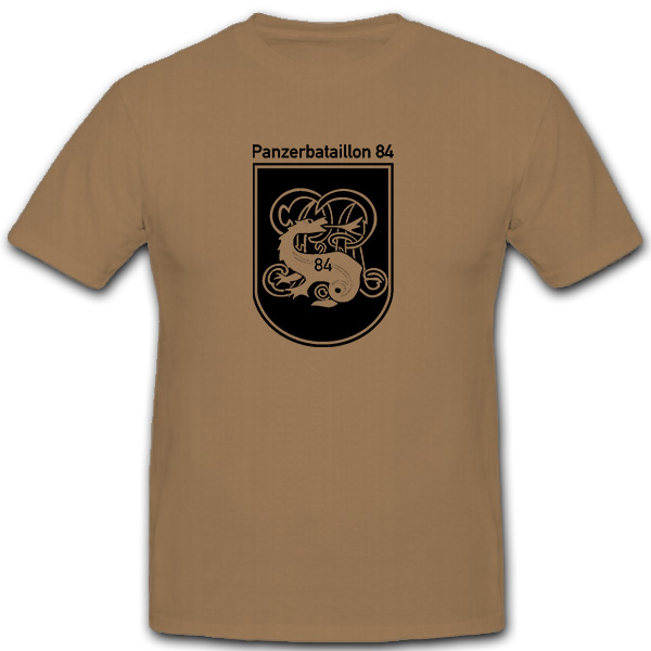 Panzerbataillon 84 Panzer Bataillon PzBtl Bundeswehr Bund Bw Heer- T Shirt #9370