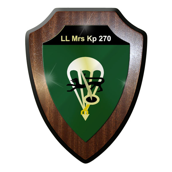 Wappenschild - LL Mrs Kp 270 Luftlande Bundeswehr Bund Bw Abzeichen #10171 w