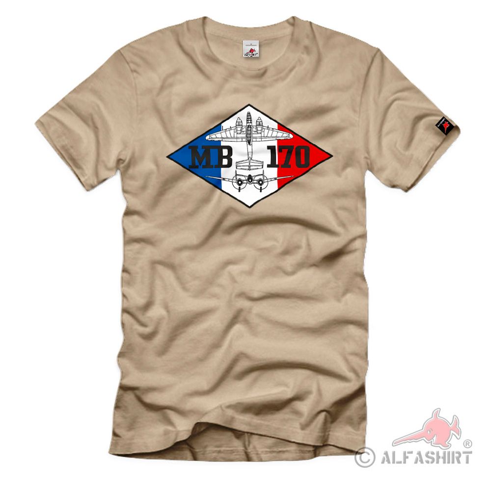 Mb170 Frankreich Mehrzweckbomber Aufklärer Armée De Lair T Shirt #2530