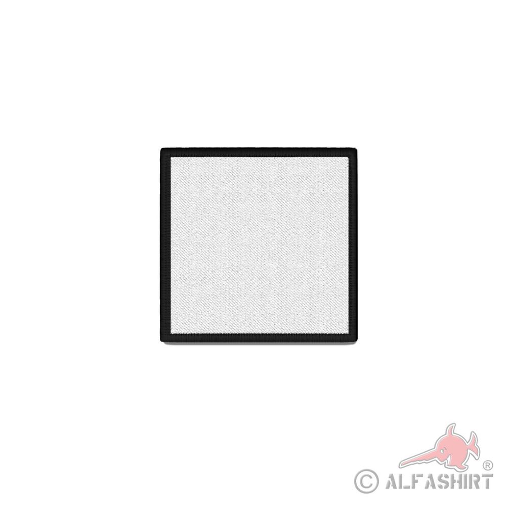 Patch Quadrat 4x4cm Sublimation zum Bedrucken Druckverfahren  #43853