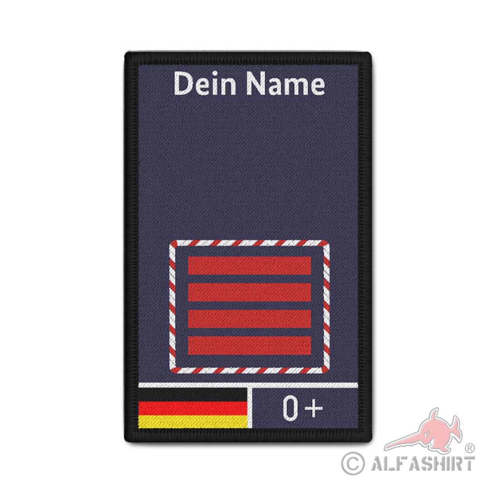 Rank Patch Feuerwehr Hauptbrandmeister der Bundeswehr Feuerwehr NRW BM #42258