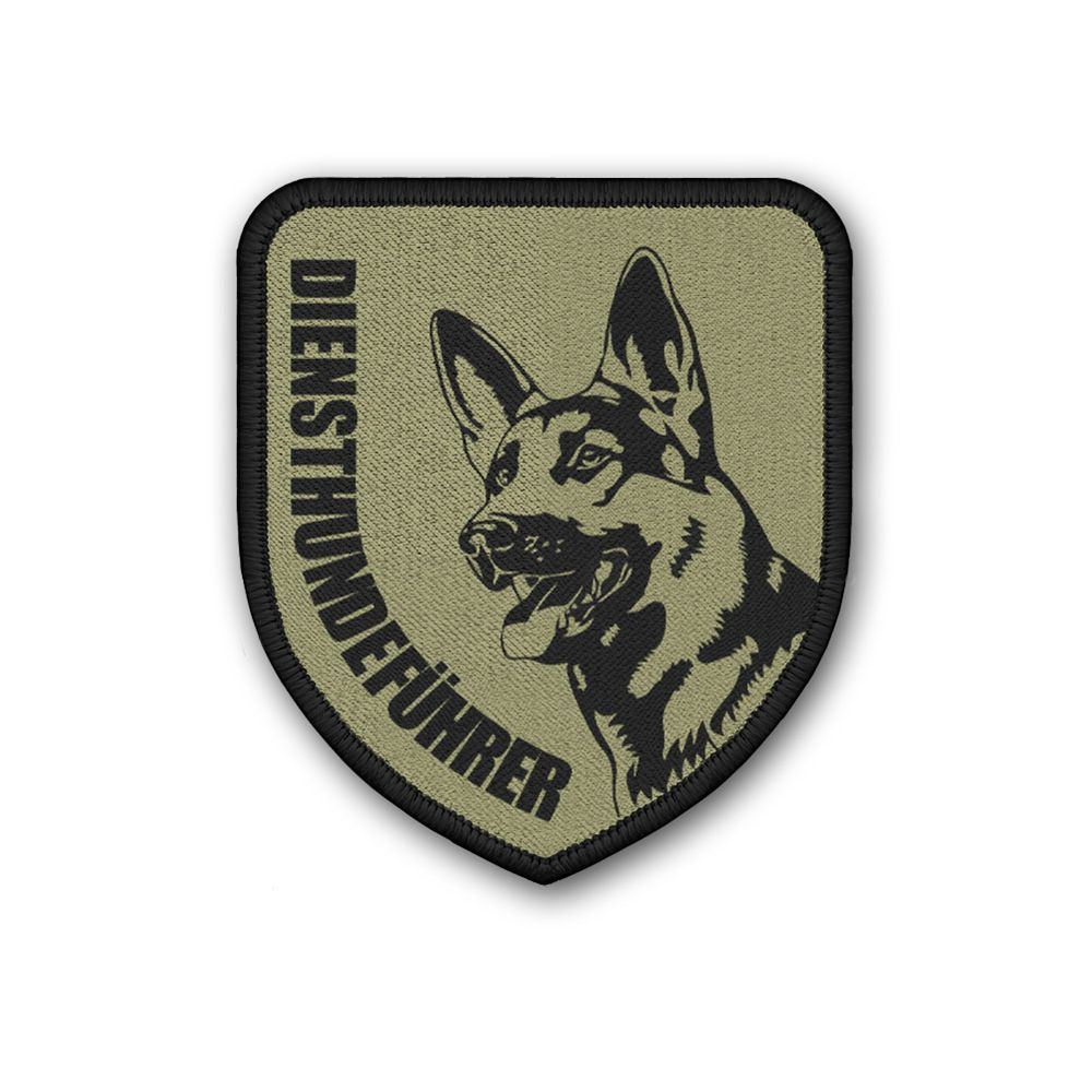 Patch Bundeswehr service dog handler Bund BW olive insert DHF DSH # 31920
