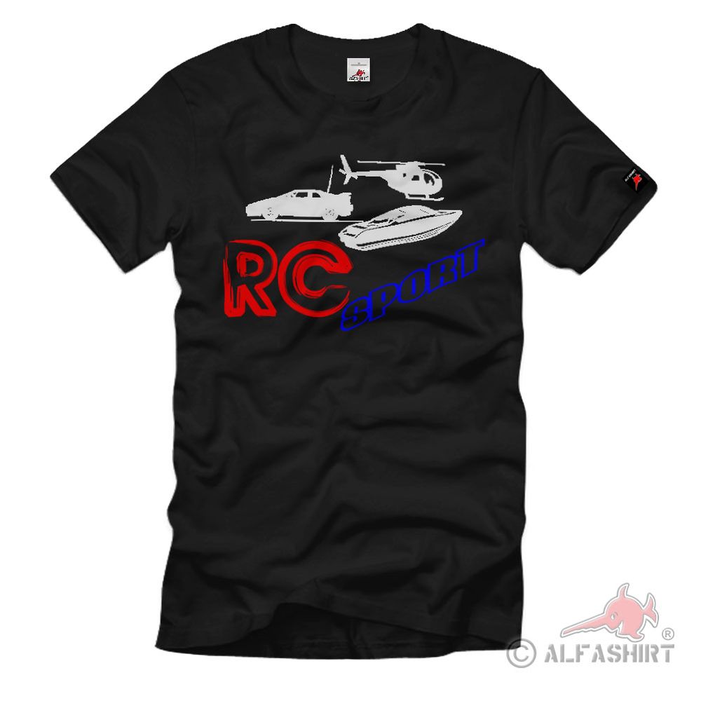 RC Sport Modellbau Hobby Ferngesteuert Autos Hubschrauber Boote - T Shirt #909