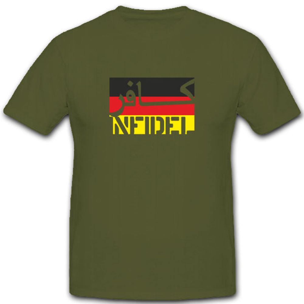 Infidel-Bundeswehr Deutschland Infidel ungläubiger ISAF Anti - T Shirt #7591