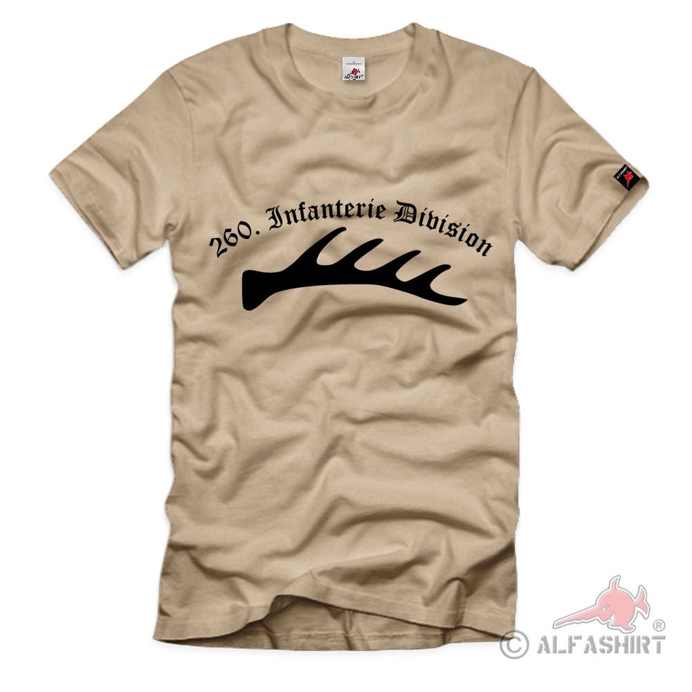 260 Infdiv 260 Infanterie Division Wh Wappen Abzeichen Emblem T Shirt #3044