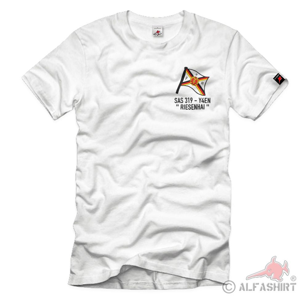 Flag GIANTSSHARK SAS 319 Y4EN DDR Volksmarine - T Shirt # 38622