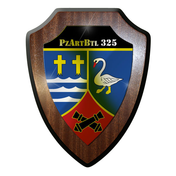 Wappenschild - PzArtBtl 325 Panzerartilleriebataillon Panzer Wappen #8880