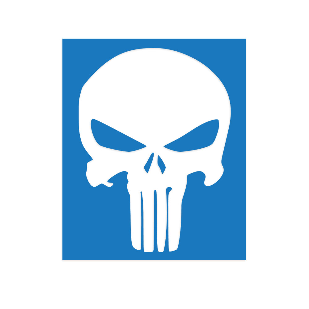 Lackierschablone Infidel Schädel Totenkopf Navy 37x50cm#A6120