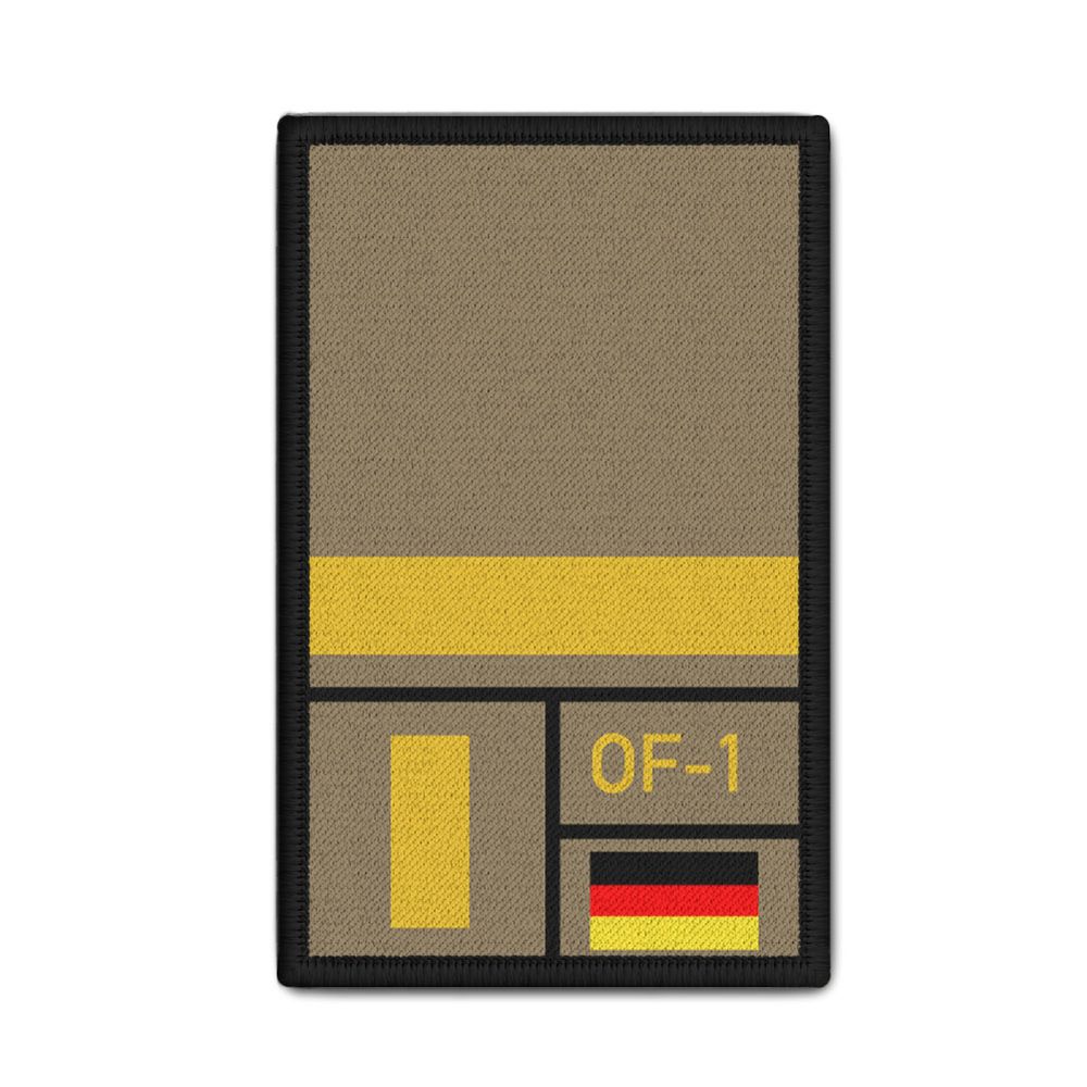 Rank Patch Bundeswehr Heer Luftwaffe Marine Sand #BW-Patch