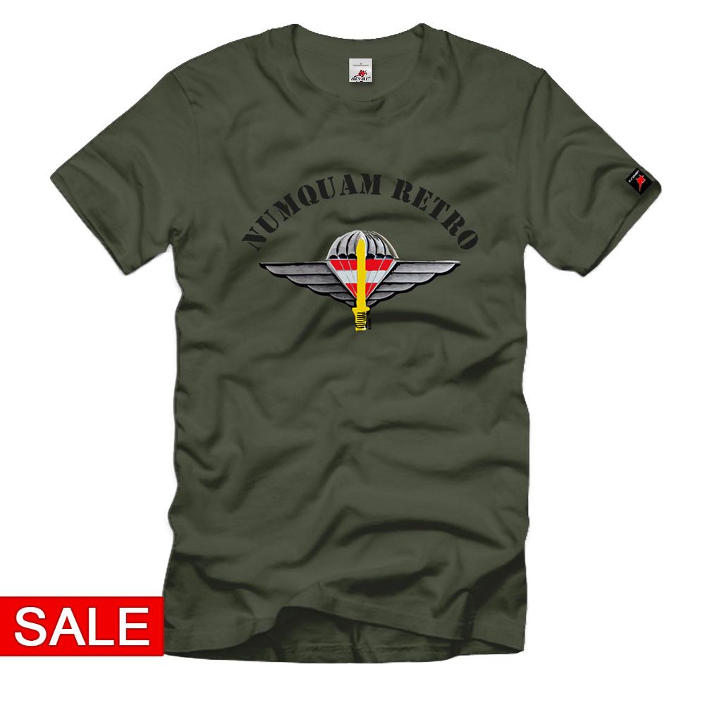 SALE Shirt Gr. XL - Numquam Retro Jagdkommando #R625