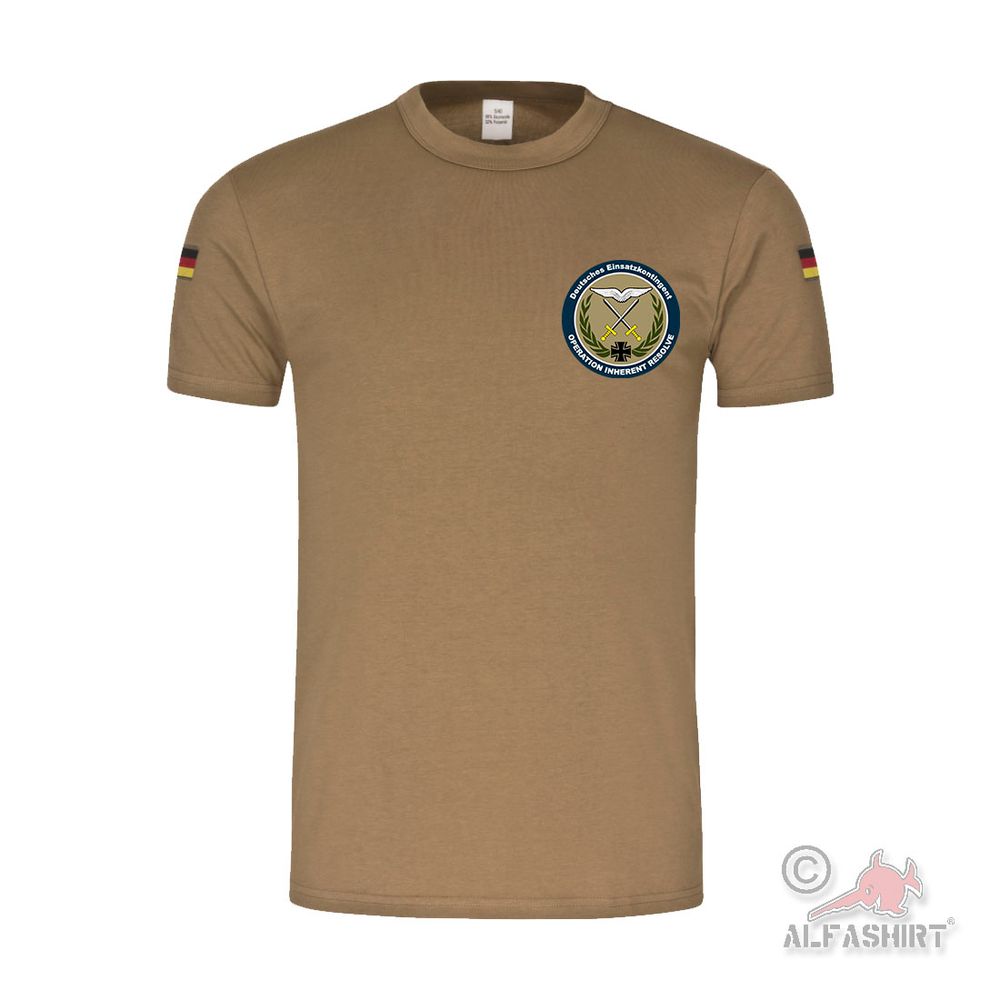 BW Tropen Inherent Resolve Bundeswehr Counter Daesh Irak T-Shirt#45257