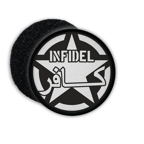 Infidel Patch Us Army USA Star Stern Einheit Kämpfer Soldat Antiterror #21808