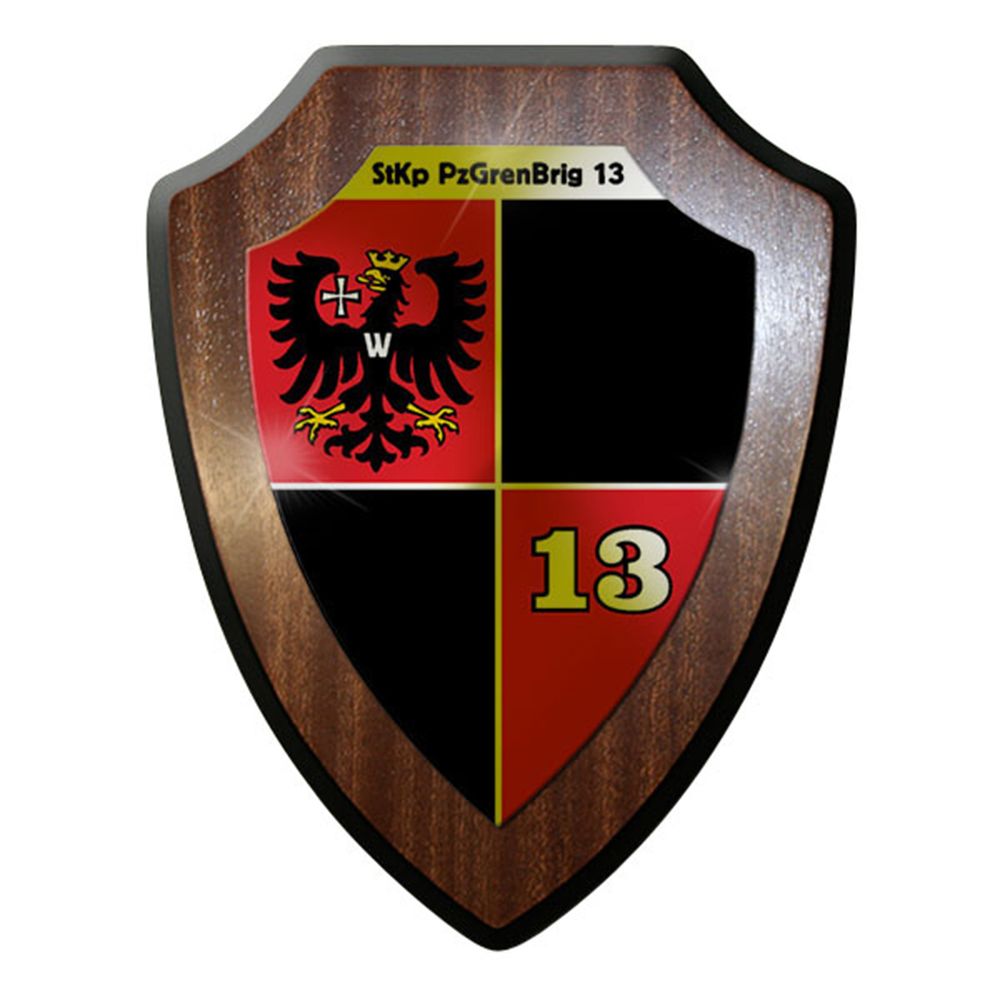 Wappenschild - StKp PzGrenBrig 13 Stabskompanie Brigade Grenadier #12635