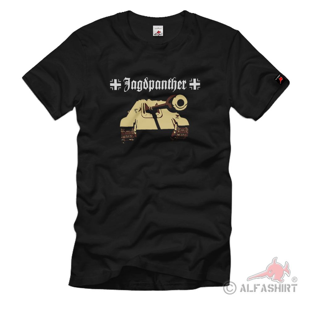 Jagdpanther Militär Panzerfahrzeug WH WK Bundeswehr T Shirt #2519